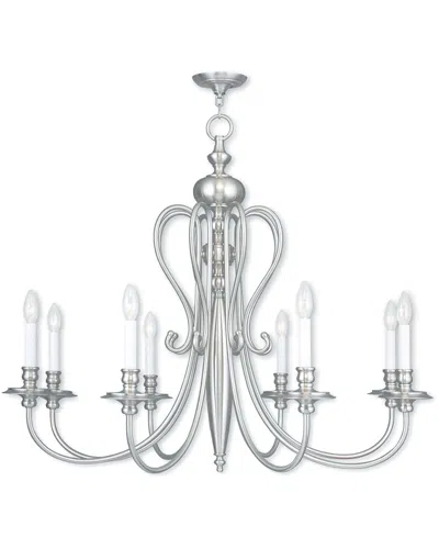 Livex Lighting Livex Caldwell 8-light Brushed Nickel Chandelier
