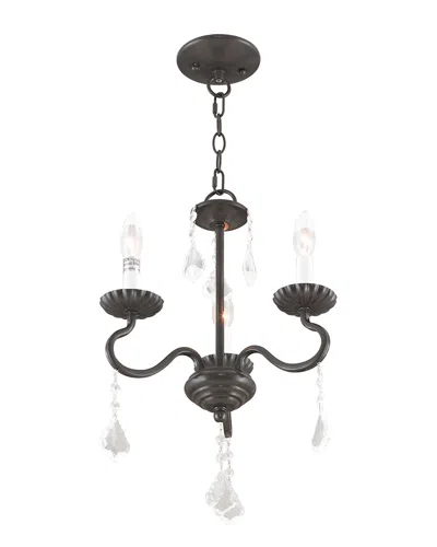 Livex Lighting Livex Callisto 3-light English Bronze Mini Chandelier