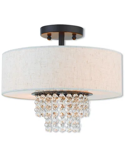 Livex Lighting Livex Carlisle 2-light Ebz Ceiling Mount