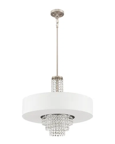 Livex Lighting Livex Carlisle 5-light Brushed Nickel Chandelier