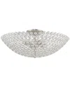 Livex Lighting Livex Cassandra 4 Light Brushed Nickel Ceiling Mount