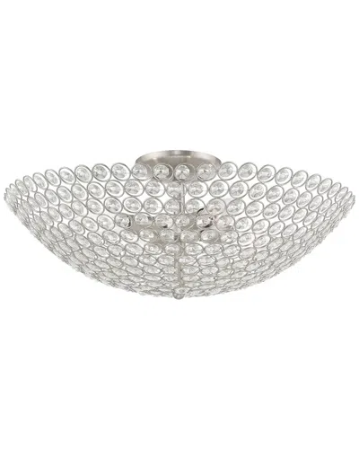 Livex Lighting Livex Cassandra 4 Light Brushed Nickel Ceiling Mount