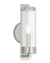 Livex Lighting Livex Castleton 1-light Polished Nickel Wall Sconce