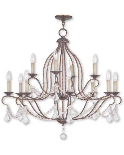 Livex Lighting Livex Chesterfield 12-light Vbr Chandelier