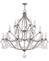 Livex Lighting Livex Chesterfield 20-light Vbr Chandelier In Gray
