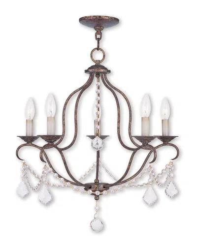 Livex Lighting Livex Chesterfield 5-light Vbr Chandelier