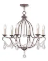 Livex Lighting Livex Chesterfield 6-light Vbr Chandelier