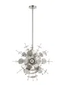 Livex Lighting Livex Circulo 6 Lt Polished Chrome Pendant Chandelier
