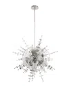 Livex Lighting Livex Circulo 6 Lt Polished Chrome Pendant Chandelier