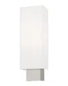 Livex Lighting Livex Clark 1 Lt Brushed Nickel Ada Wall Sconce