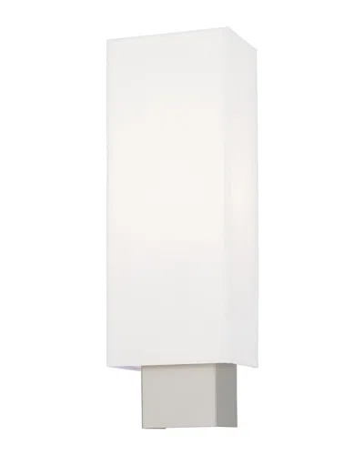 Livex Lighting Livex Clark 1 Lt Brushed Nickel Ada Wall Sconce