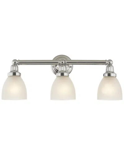 Livex Lighting Livex Classic 3-light Polished Chrome Bath-light