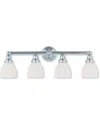 Livex Lighting Livex Classic 4-light Polished Chrome Bath-light