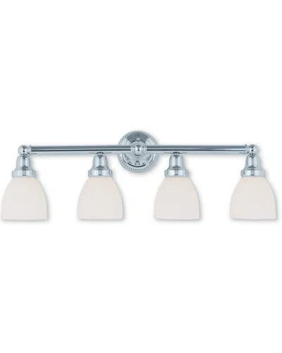 Livex Lighting Livex Classic 4-light Polished Chrome Bath-light