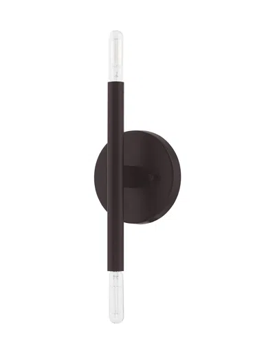 Livex Lighting Livex Copenhagen 2 Lt Bronze Ada Wall Sconce