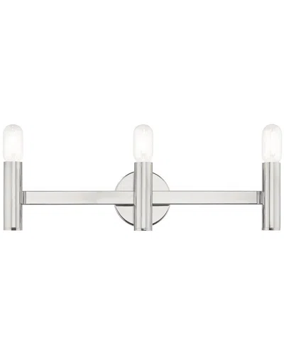 Livex Lighting Livex Copenhagen 3 Lt Polished Chrome Ada Bath Vanity