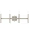 Livex Lighting Livex Copenhagen 4 Lt Brushed Nickel Ada Bath Vanity