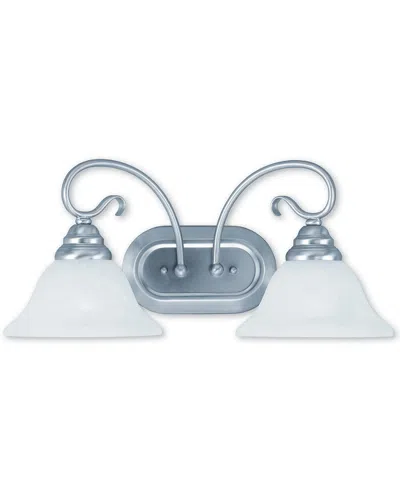 Livex Lighting Livex Coronado 2-light Brushed Nickel Bath-light