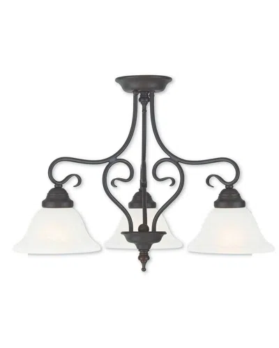 Livex Lighting Livex Coronado 3-light Bronze Chandelier