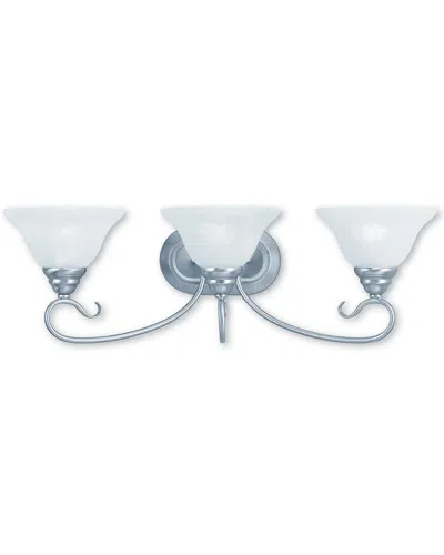 Livex Lighting Livex Coronado 3-light Brushed Nickel Bath-light