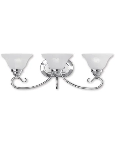 Livex Lighting Livex Coronado 3-light Polished Chrome Bath-light