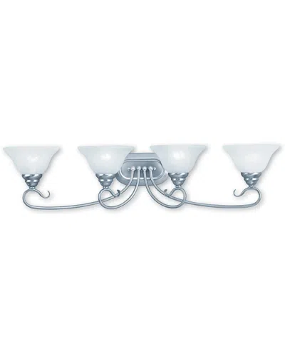 Livex Lighting Livex Coronado 4-light Brushed Nickel Bath-light