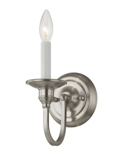 Livex Lighting Livex Cranford 1-light Brushed Nickel Wall Sconce