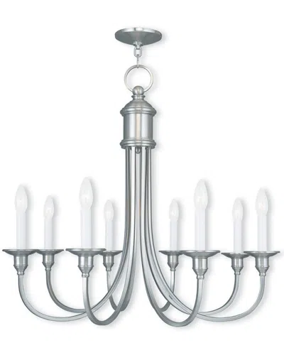 Livex Lighting Livex Cranford 8-light Brushed Nickel Chandelier