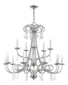 Livex Lighting Livex Daphne 15 Light Ch Foyer Chandelier