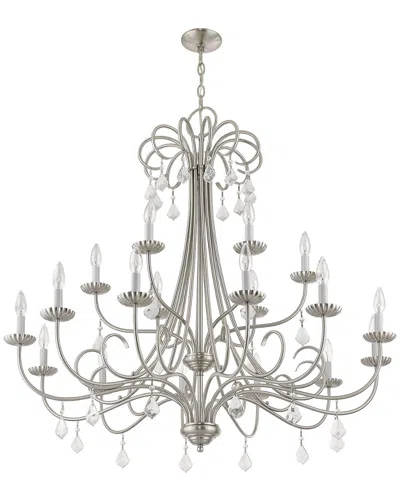 Livex Lighting Livex Daphne 18 Lightt Bn Foyer Chandelier