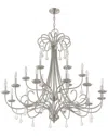 Livex Lighting Livex Daphne 18 Lightt Bn Foyer Chandelier