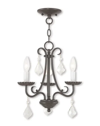 Livex Lighting Livex Daphne 3-light English Bronze Mini Chandelier