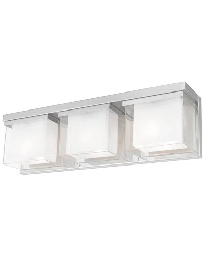 Livex Lighting Livex Duval 3 Lt Polished Chrome Bath Vanity