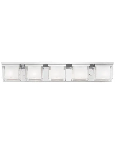 Livex Lighting Livex Duval 5 Lt Polished Chrome Bath Vanity