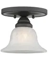 Livex Lighting Livex Edgemont 1-light Bronze Ceiling Mount
