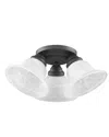Livex Lighting Livex Edgemont 3-light Bronze Ceiling Mount