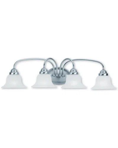 Livex Lighting Livex Edgemont 4-light Brushed Nickel Bath-light