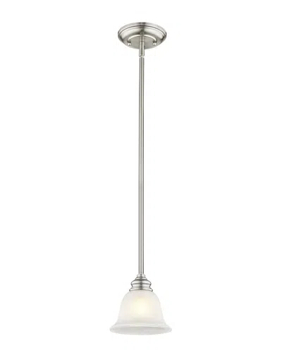 Livex Lighting Livex Essex 1-light Brushed Nickel Mini Pendant