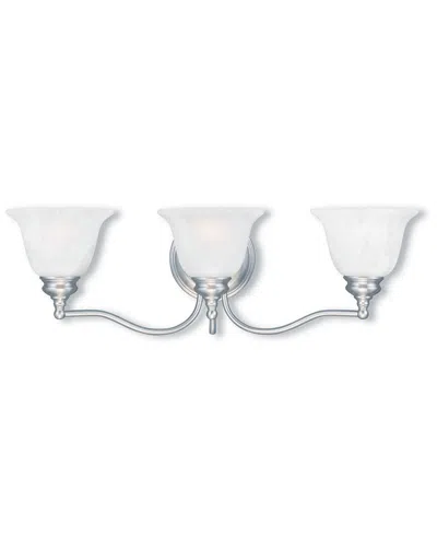 Livex Lighting Livex Essex 3-light Brushed Nickel Bath-light
