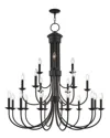 Livex Lighting Livex Estate 21 Lt Bz Foyer Chandelier