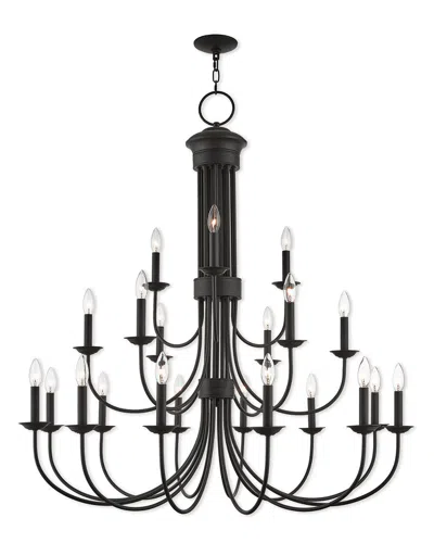 Livex Lighting Livex Estate 21 Lt Bz Foyer Chandelier
