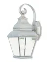 Livex Lighting Livex Exeter 1-light Bn Outdoor Wall Lantern In Gray
