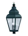 Livex Lighting Livex Exeter 4-light Black Outdoor Post Lantern