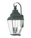 Livex Lighting Livex Exeter 4-light Black Outdoor Wall Lantern