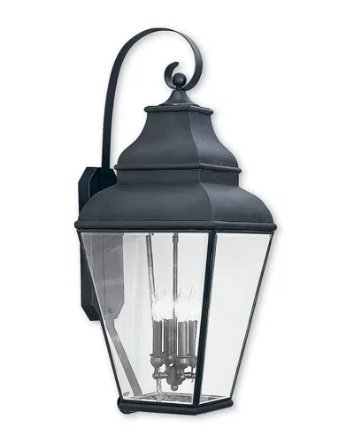 Livex Lighting Livex Exeter 4-light Bronze Outdoor Wall Lantern