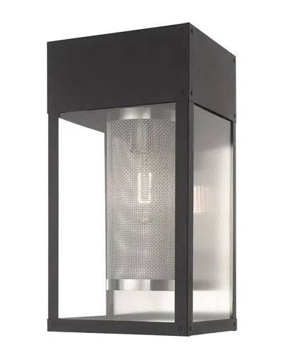 Livex Lighting Livex Franklin 1 Light Black Outdoor Wall Lantern