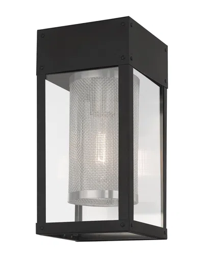 Livex Lighting Livex Franklin 1 Light Black Outdoor Wall Lantern