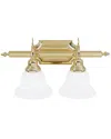 Livex Lighting Livex French Regency 2-light Polished Brass Bath-light