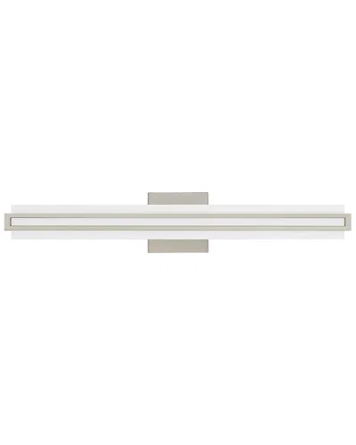 Livex Lighting Livex Fulton 32w Led Brushed Nickel Ada Bath Vanity In White
