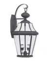 Livex Lighting Livex Georgetown 2-light Bronze Outdoor Wall Lantern